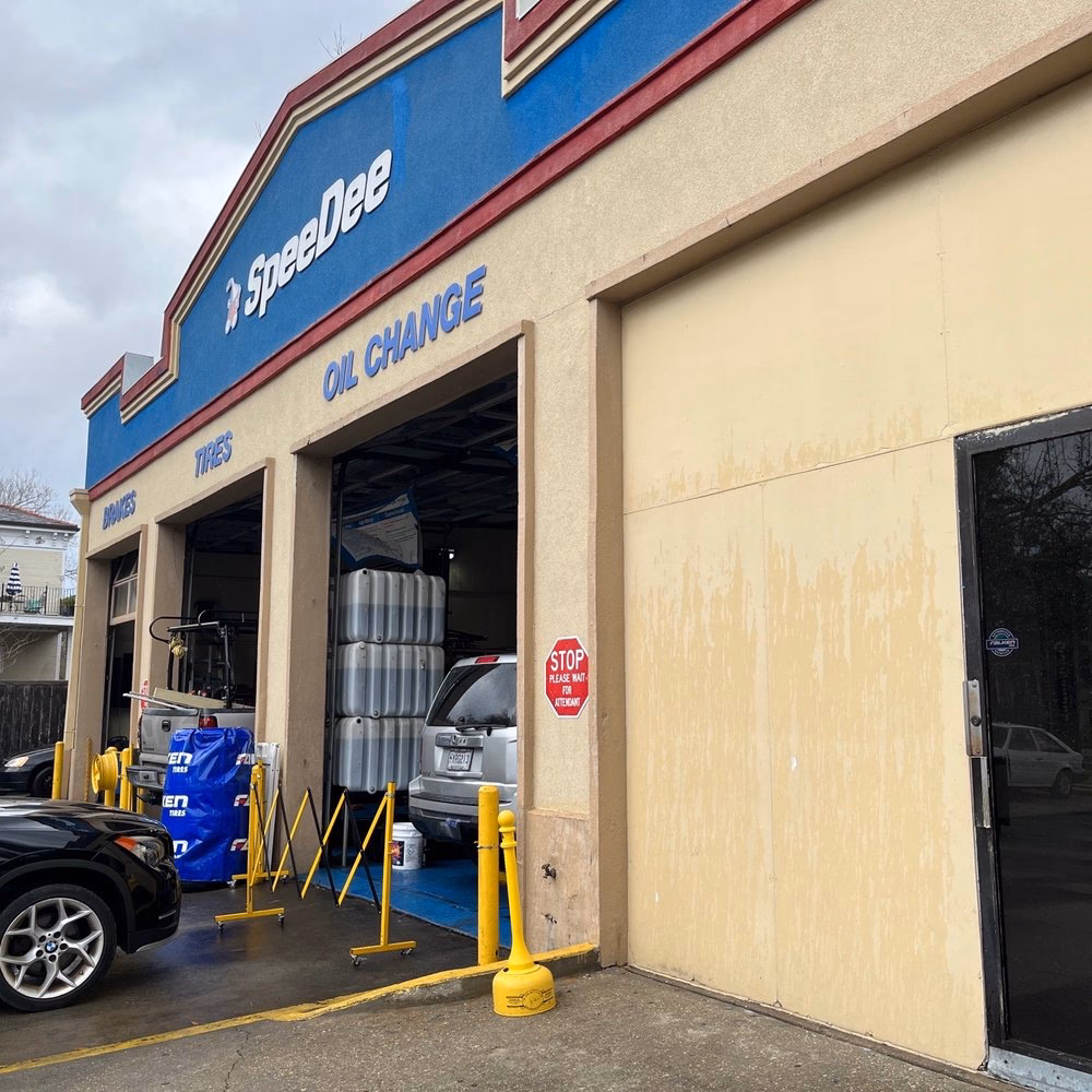 What is included in a full-service oil change?