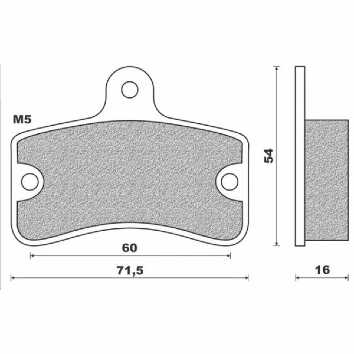 What is the OTK brake master cylinder pin number?