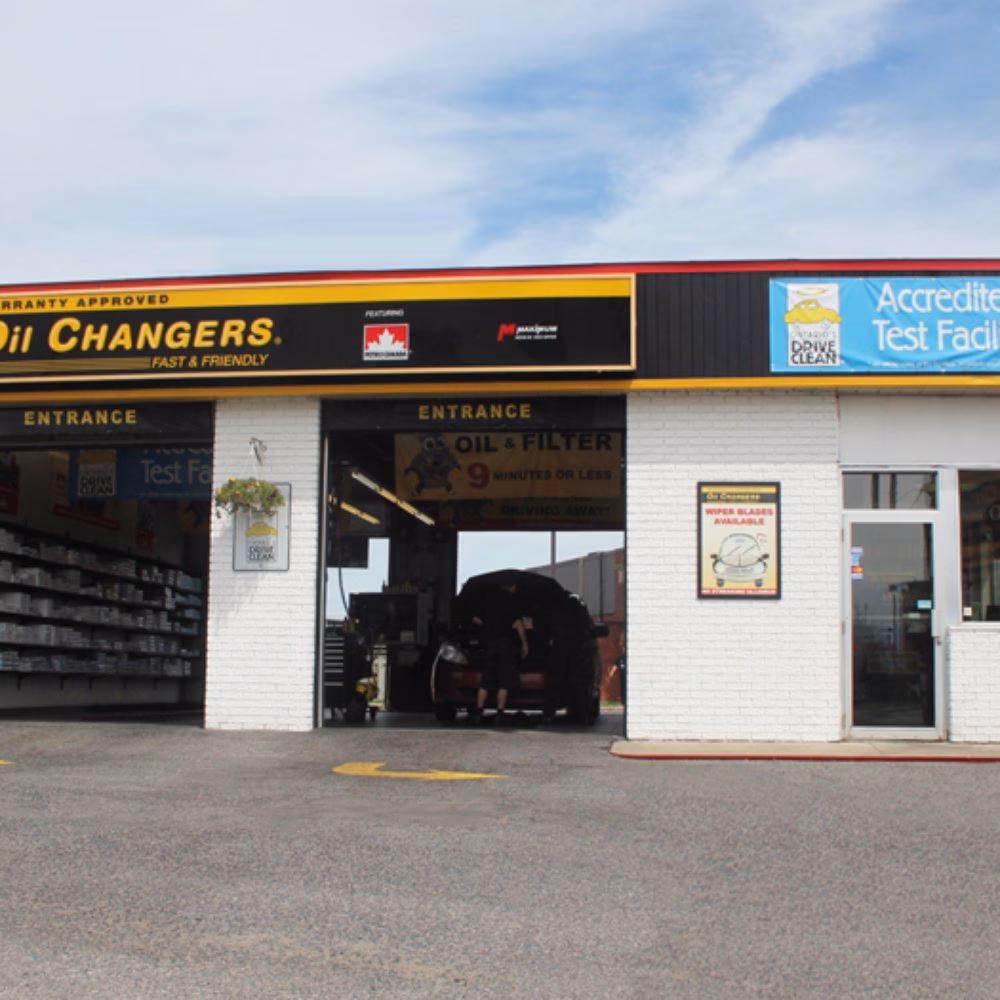 What does a mobile oil change include?