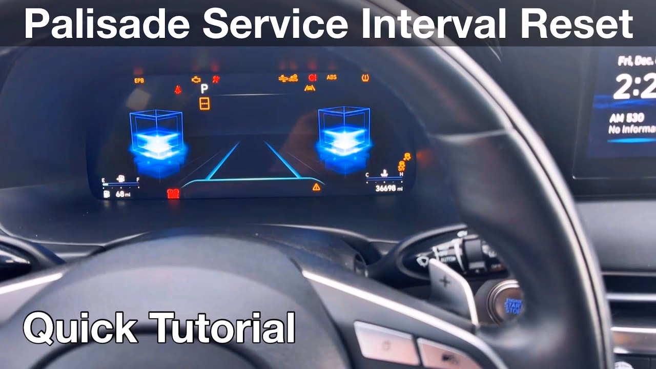 How to do an oil change on a 2022 Hyundai Palisade?