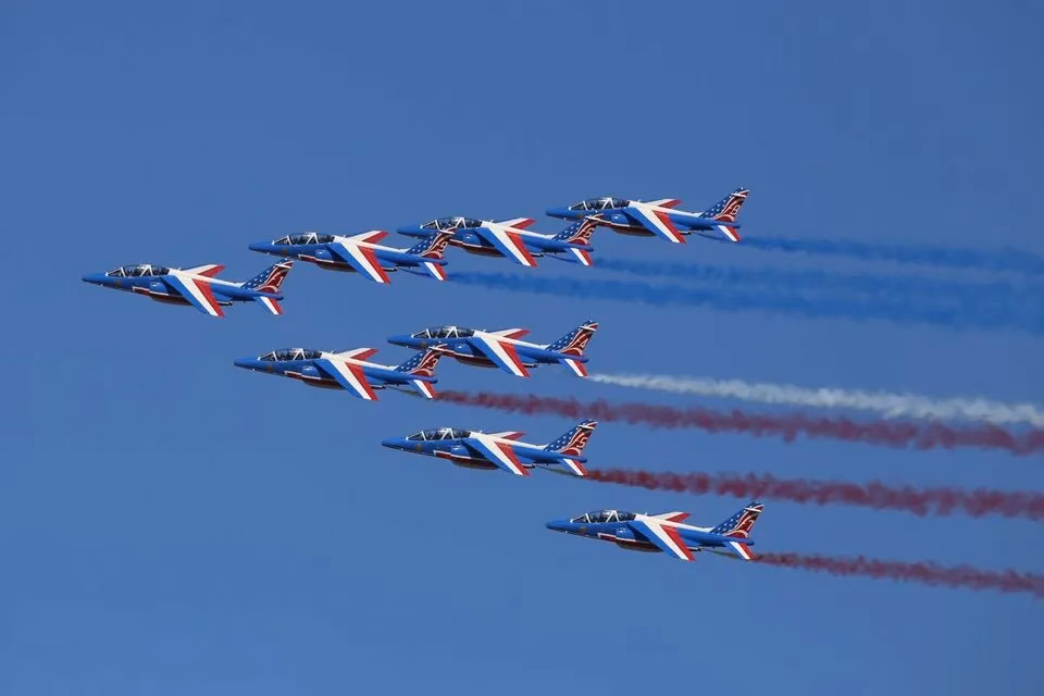 What types of vehicles are available at Bourget Air Show?