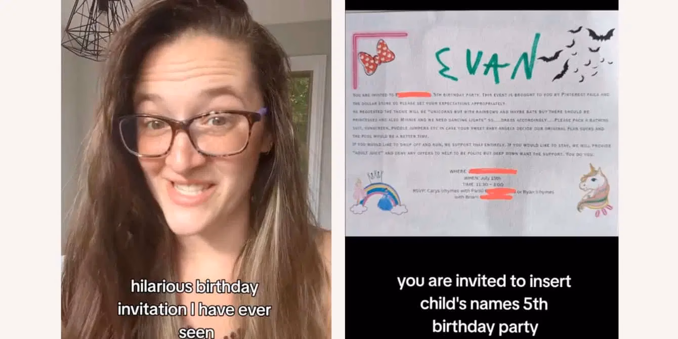 What did the mother of the boy who wasn't invited say?