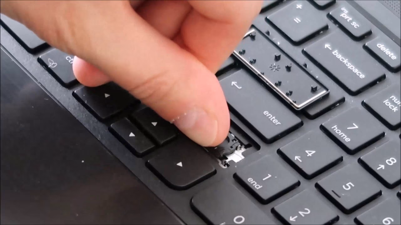 What should I do if my laptop keyboard is not working?