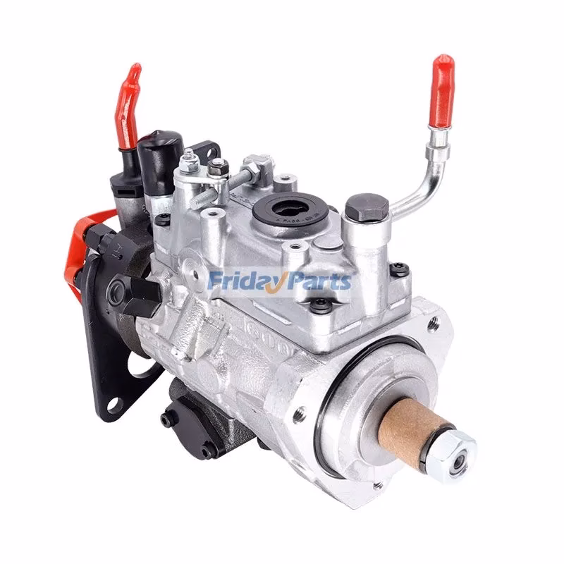 How does a Perkins diesel fuel pump system work?