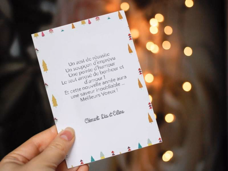 Comment rendre vos cartes de voeux uniques ?