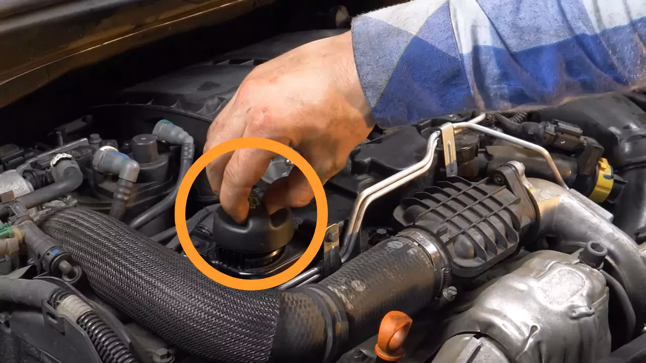 How do you fix a leaking engine oil filter?
