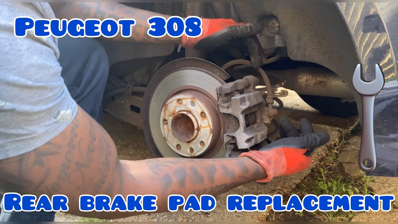 How does regenerative braking work on a Peugeot 308?