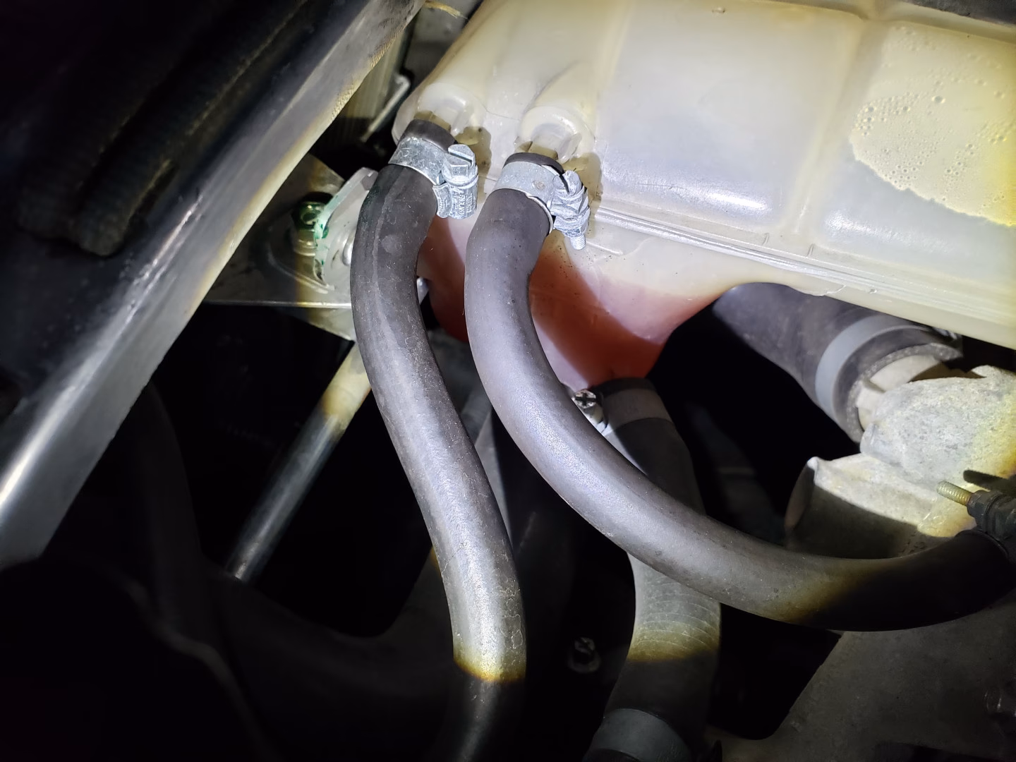 What if I have a pinhole leak in my expansion tank?