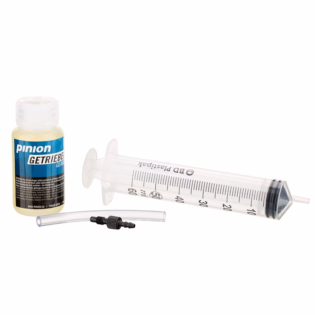 How often should a pinion bike oil be changed?