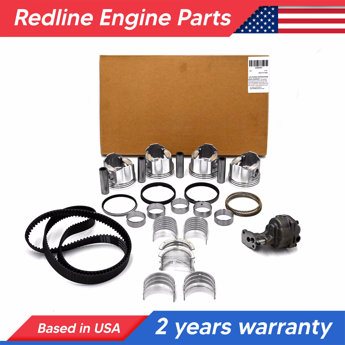 How much does a Ford Pinto engine weigh?