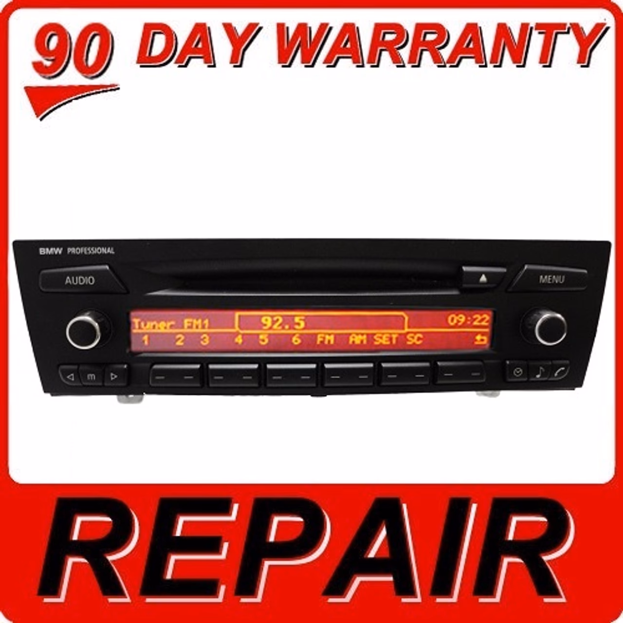 Does BMW E90 3 series have burnt out pixels?