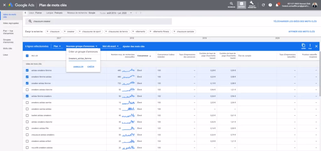 Qu'est-ce que le Keyword Planner ?