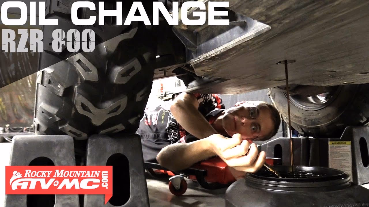 How do you change oil on a Polaris Ranger 900?