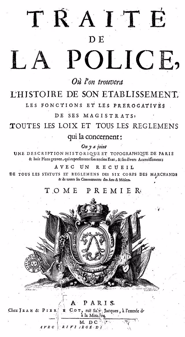 Quelle est l'origine du mot police ?