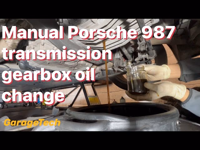 What type of transmission fluid does a Porsche Boxster use?