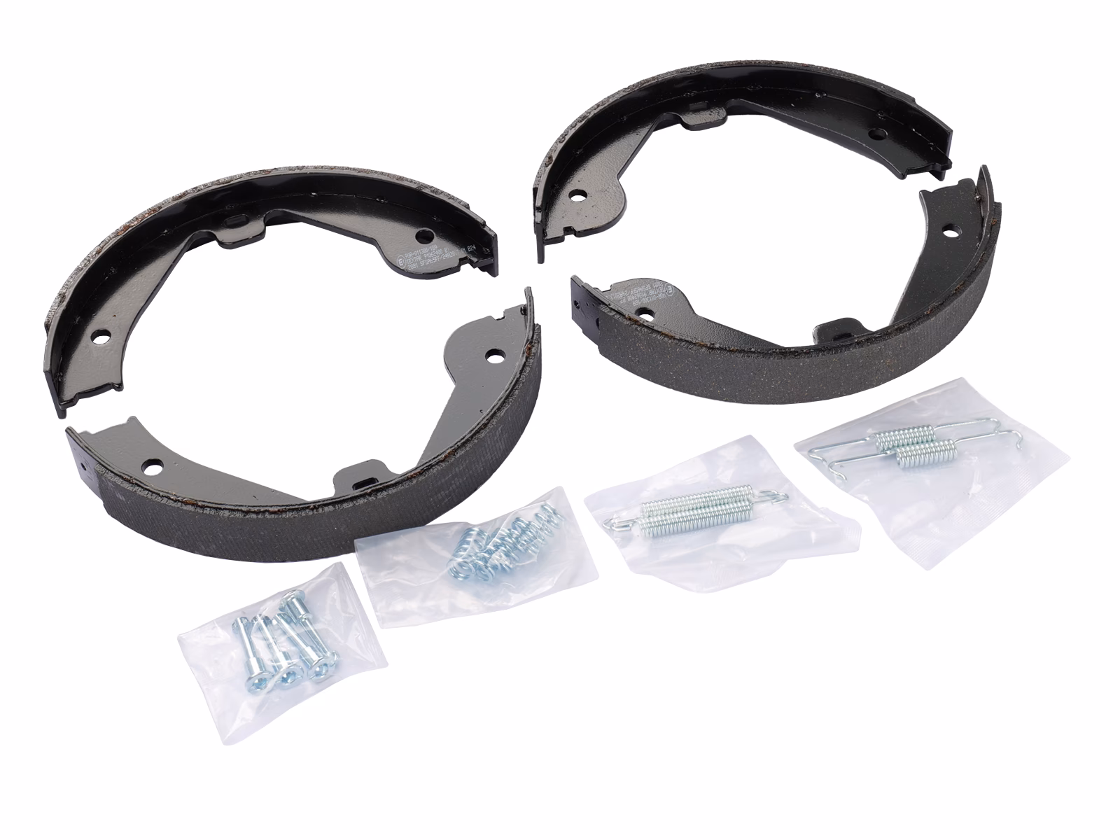 How to adjust parking brake shoes?