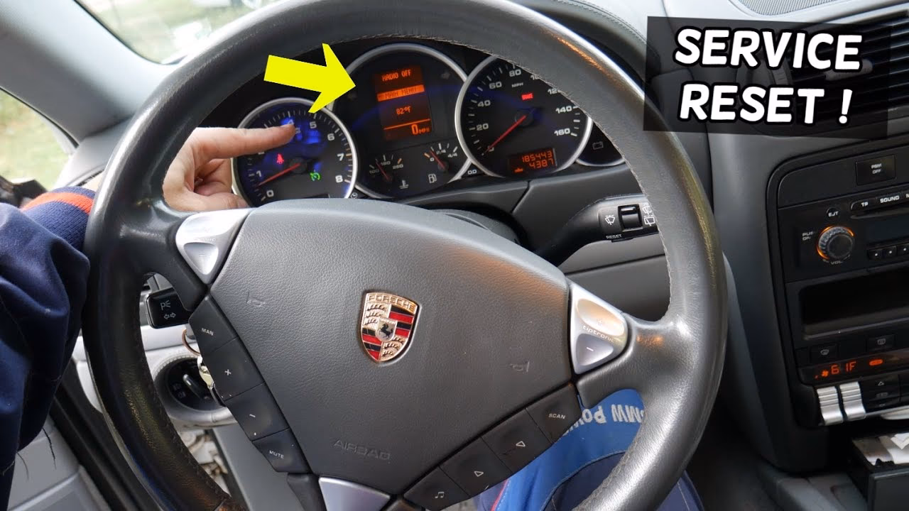 How to reset service interval on Porsche Cayenne?