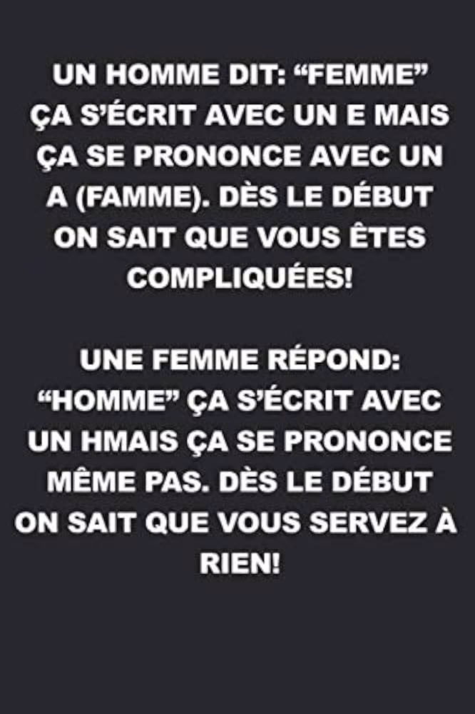 Pourquoi on dit femme avec un e ?