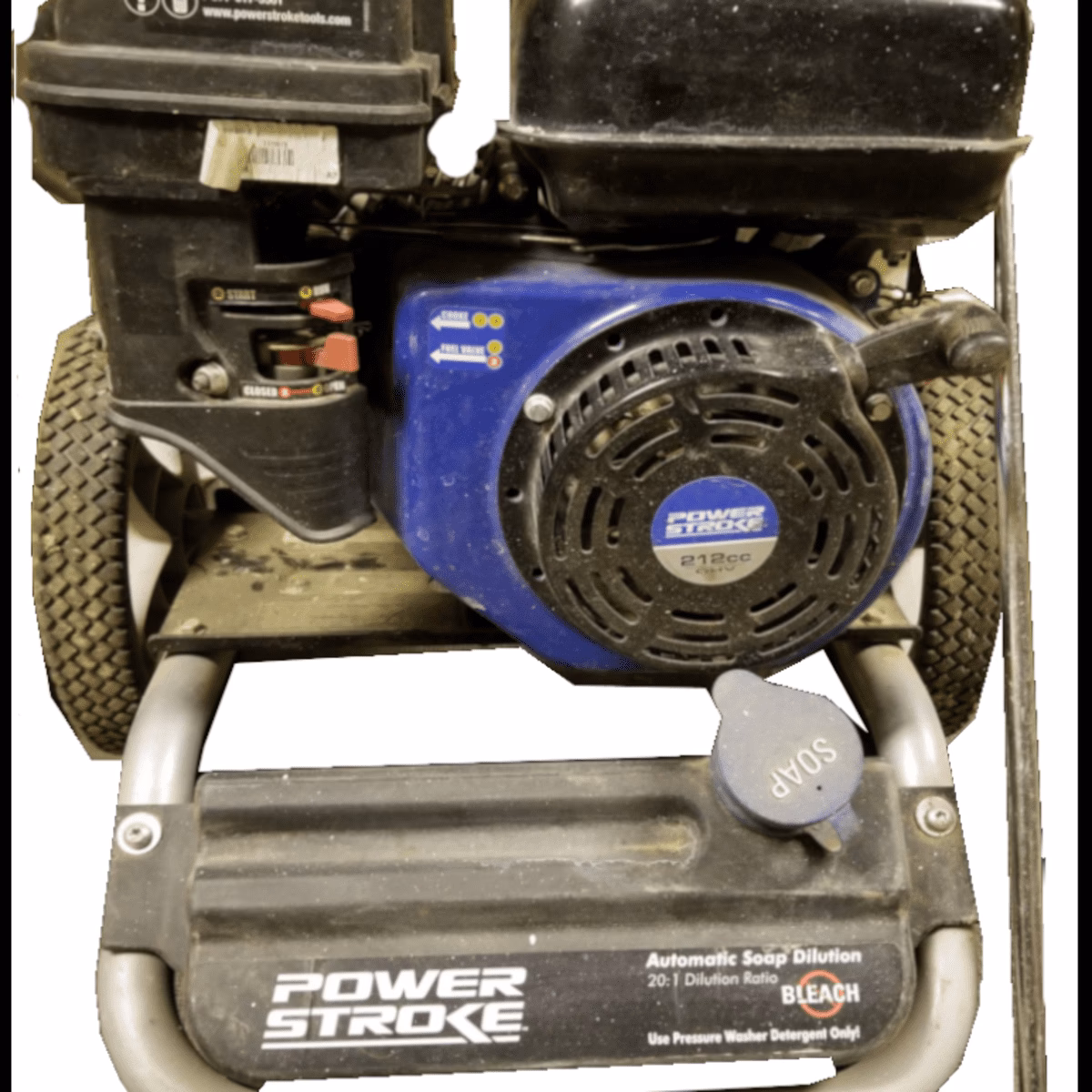 How often do you change engine oil in a pressure washer?