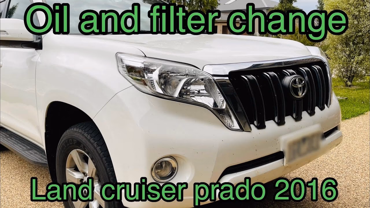 How to drain a 2010 Prado GXL D4D?