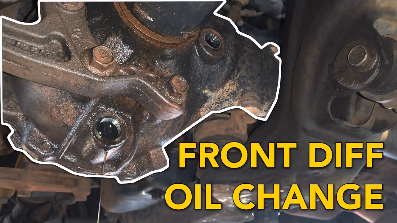 How long does it take to change diff oil?