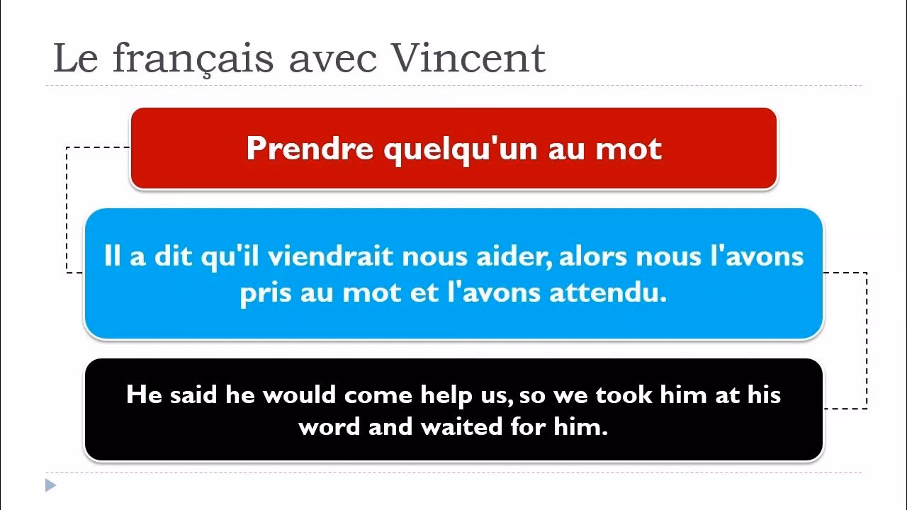 Quel est le sens du mot prendre?