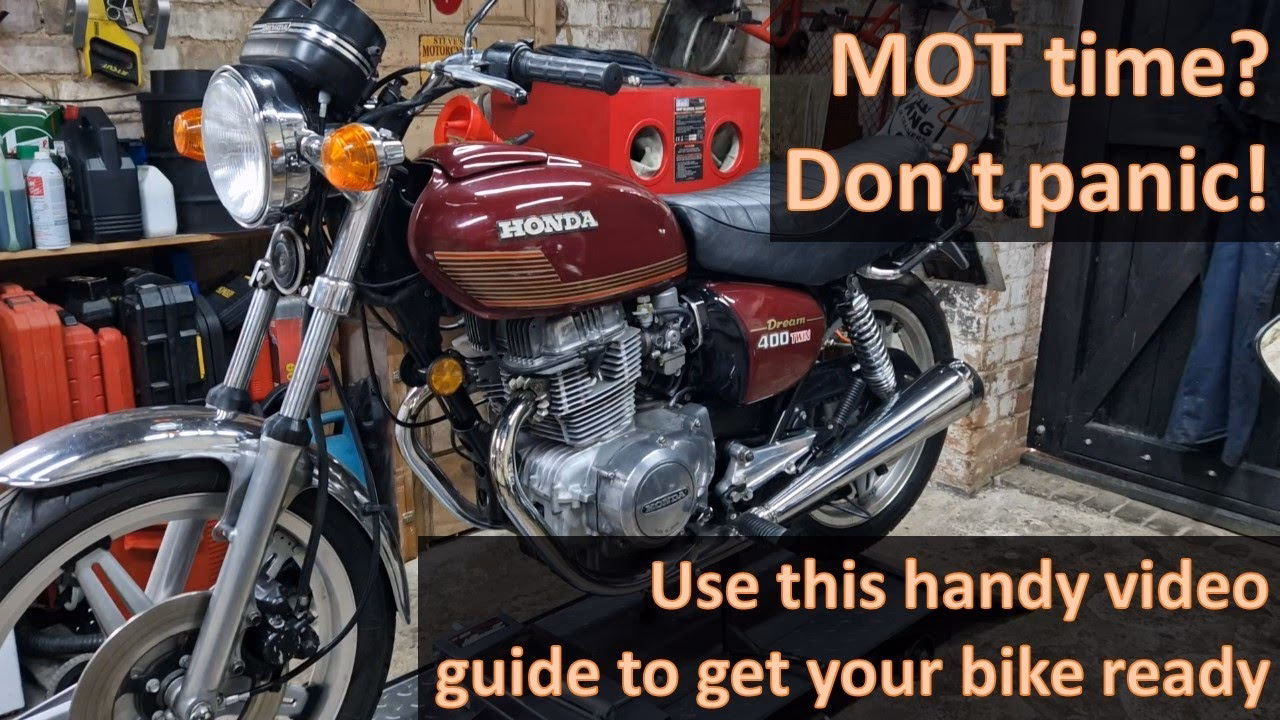 Should you prepare for a motorbike MOT test?