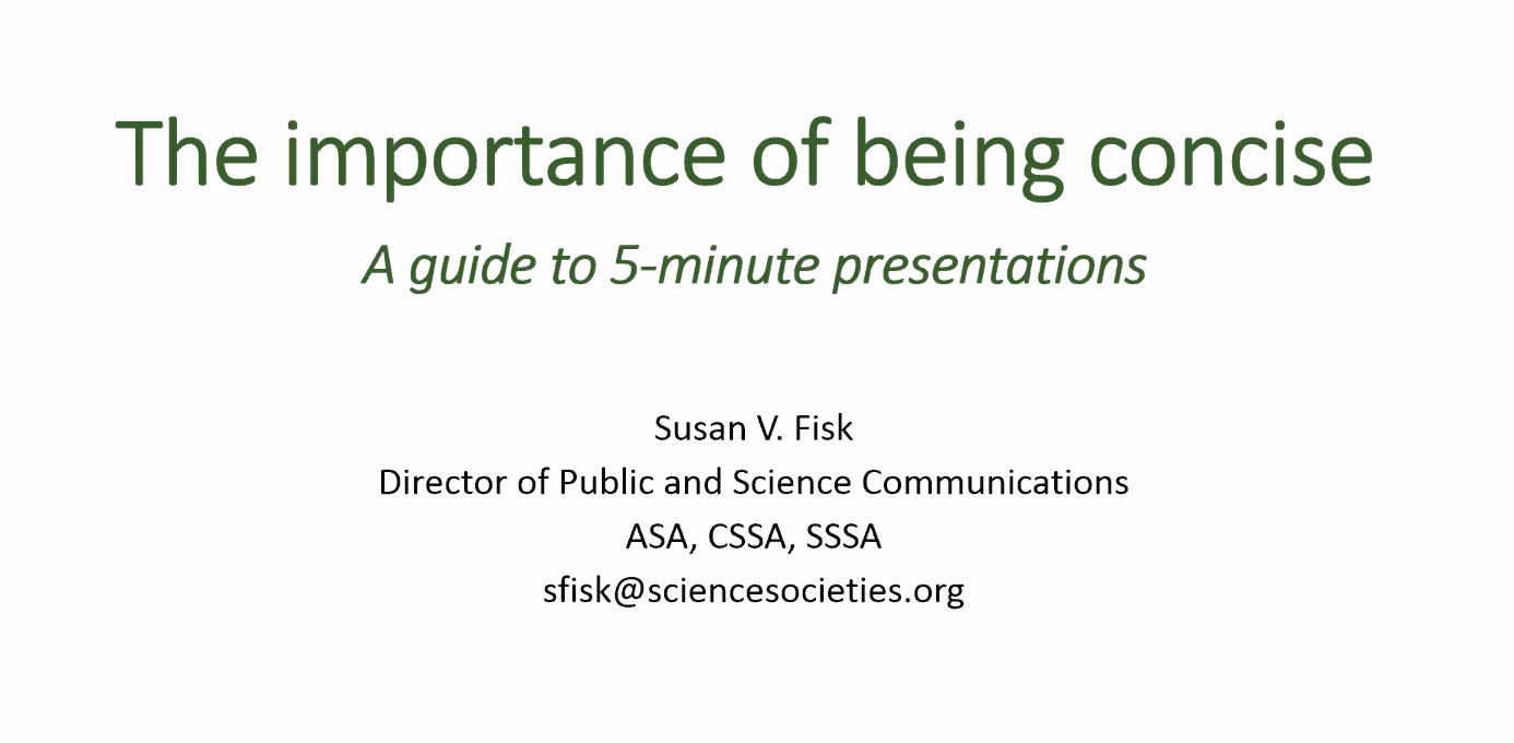 Comment faire un discours de 5 minutes ?