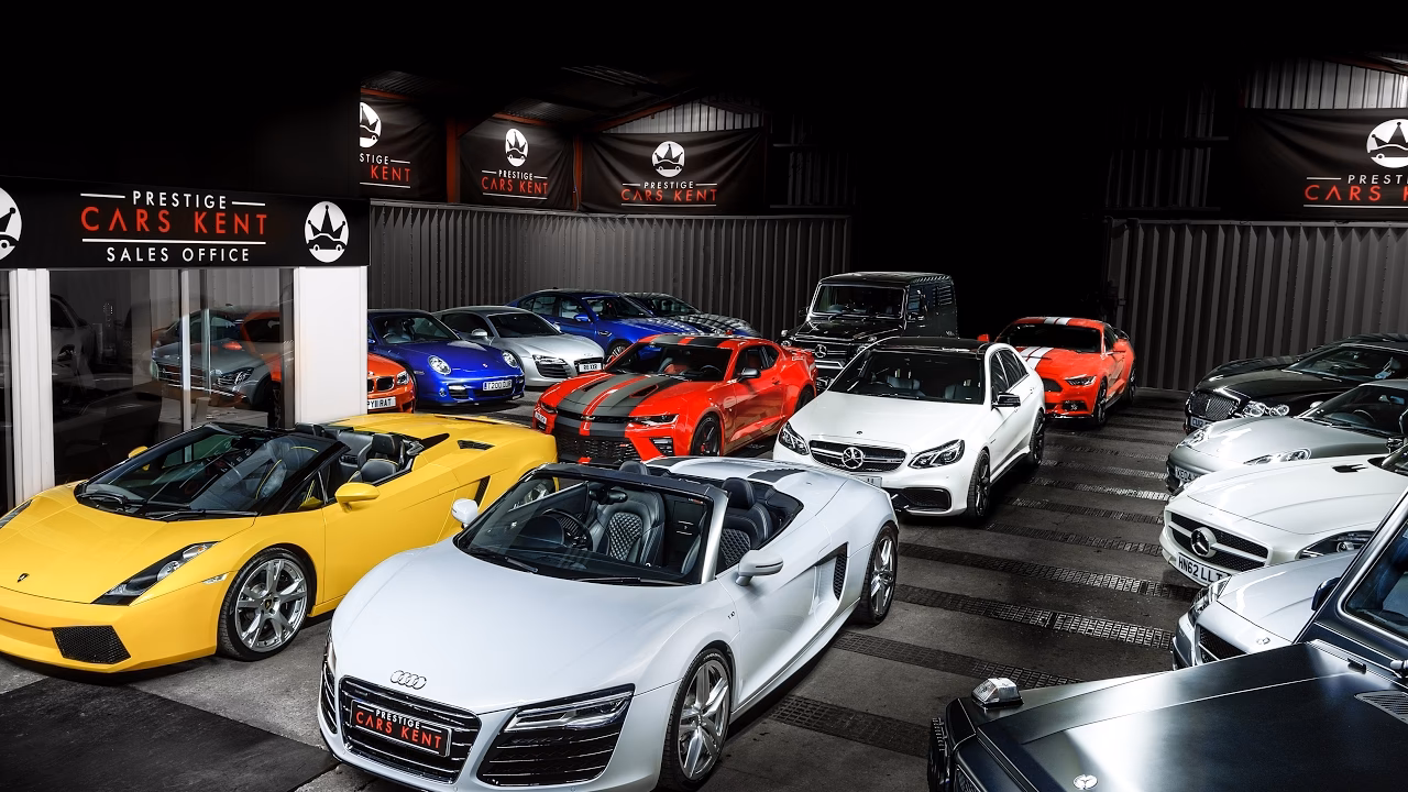 What services does prestige cars Kent offer?