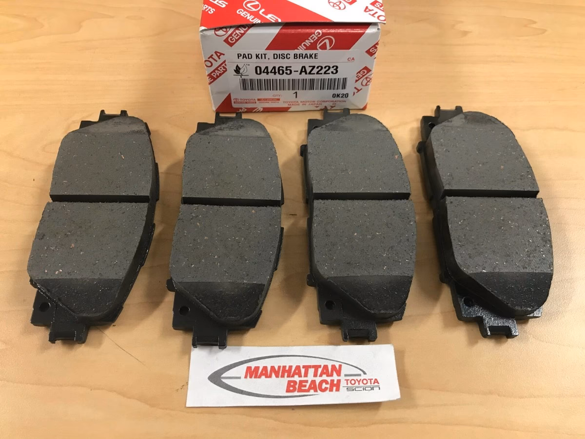 Where is the parking brake adjustment on a 2007 Prius?
