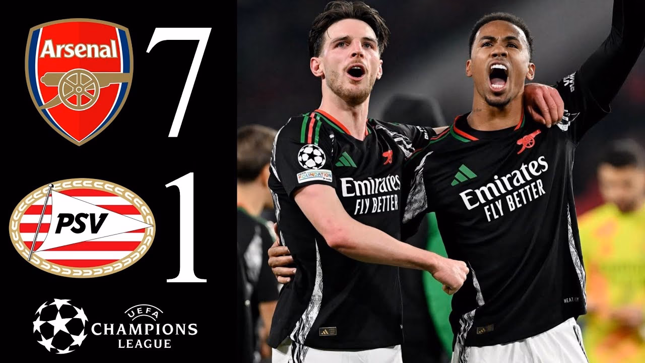 Why did Arsenal put 7 past PSV?