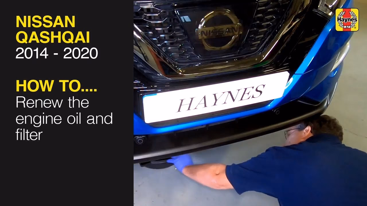 How to change engine oil in Nissan Qashqai J11?