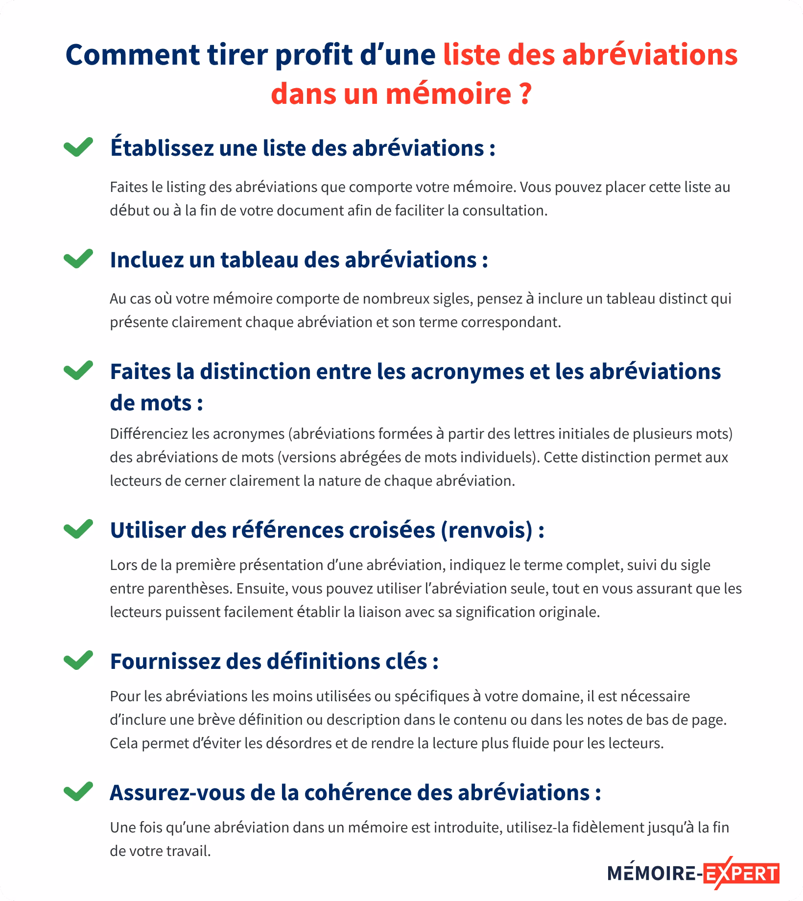 Qu'est-ce que les abréviations ?