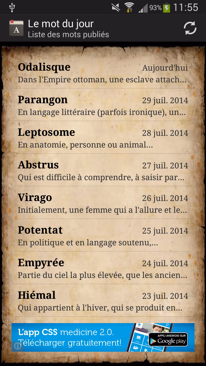 Comment trouver le mot d’aujourd’hui ?