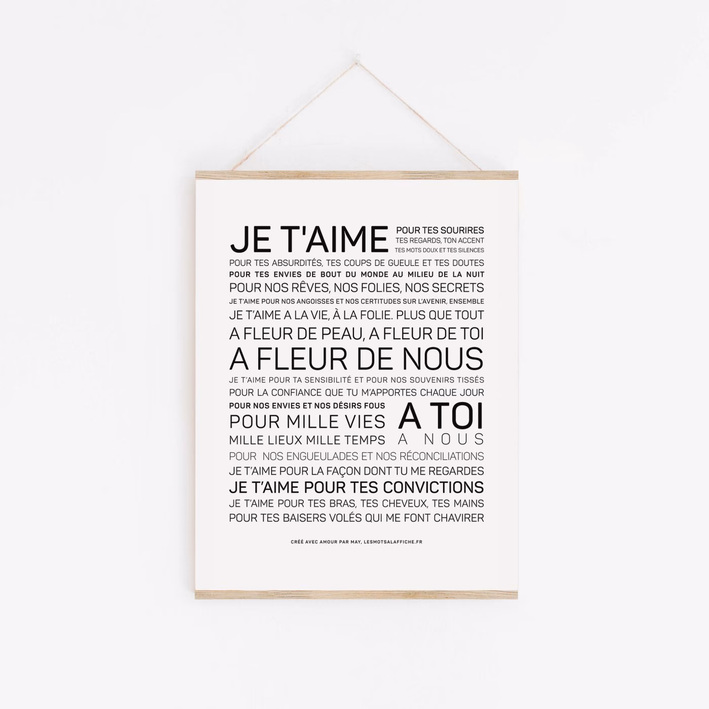 Quelle est la différence entre je t'aime et aimer ?