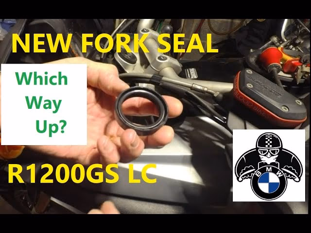 Did the forks come out with a torn oil seal?