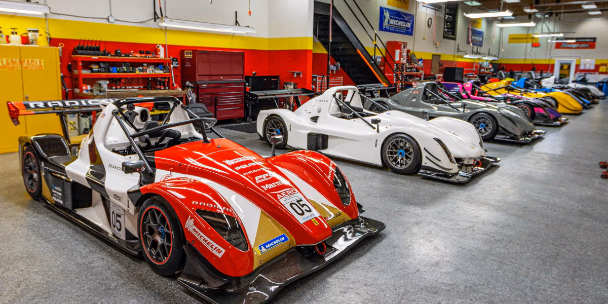 What is a corporate race car experience?