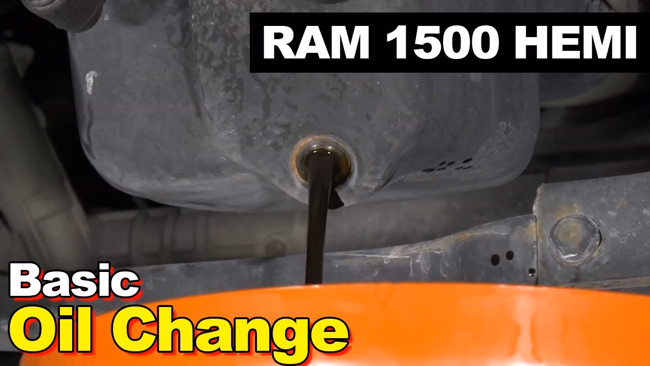 How do you change the oil on a 2019 Ram 1500?