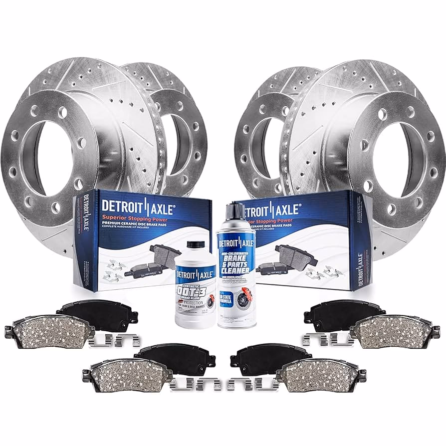 Can you drive a Dodge Ram 1500 with a new brake rotor?