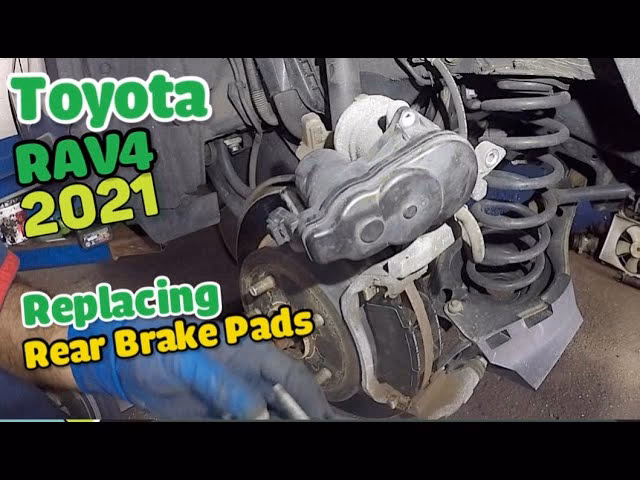 How do you remove a brake caliper from a 2019 RAV4?