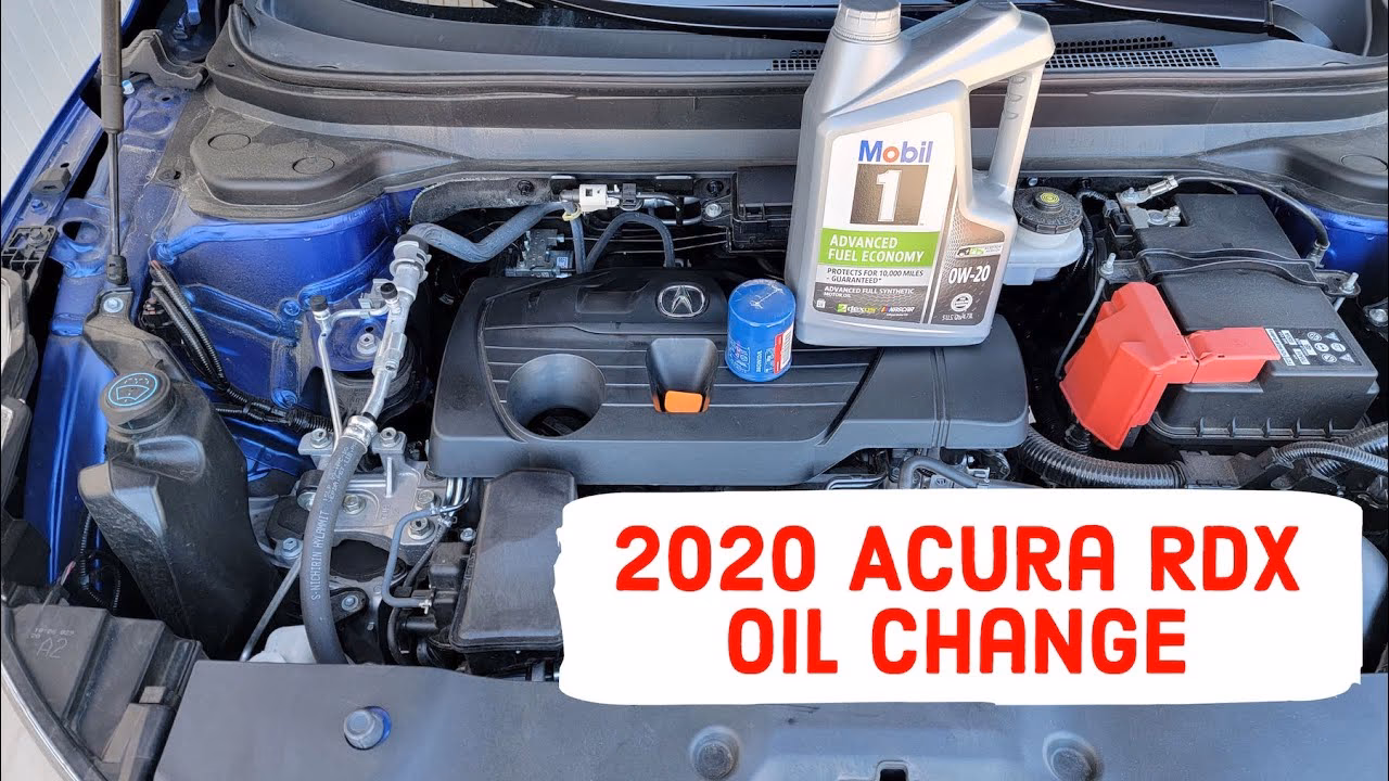 What is the Acura RDX maintenance schedule?