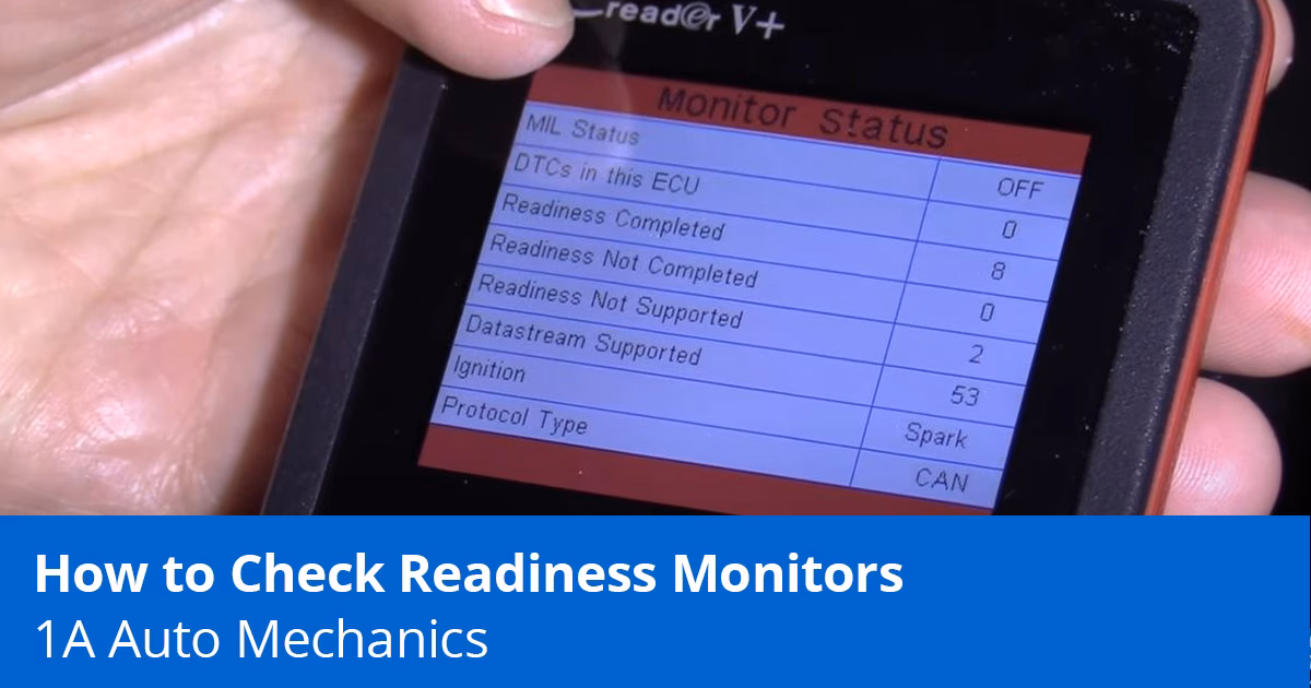 How to check I/m readiness?
