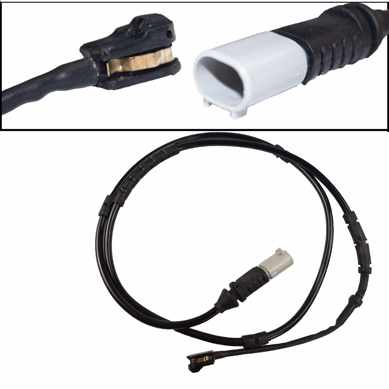 What happens if a BMW brake pad sensor is broken?