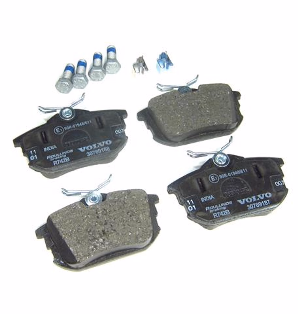 How to install front brake pads – Volvo p/n?