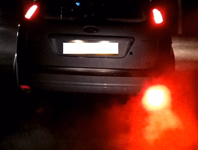 Can a fog light fail a car?
