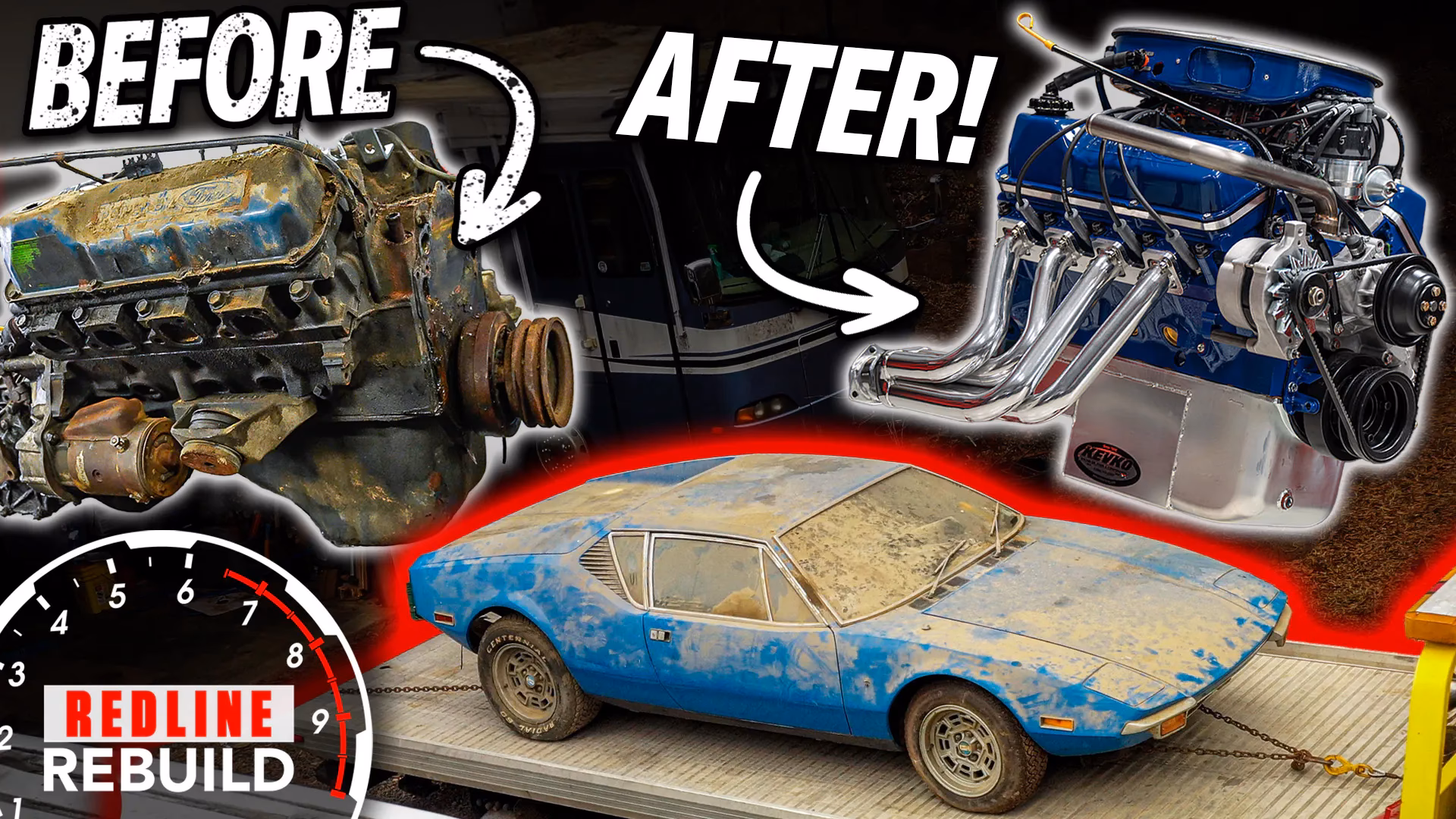 What Ford 351 Cleveland did Tom & Brian find?