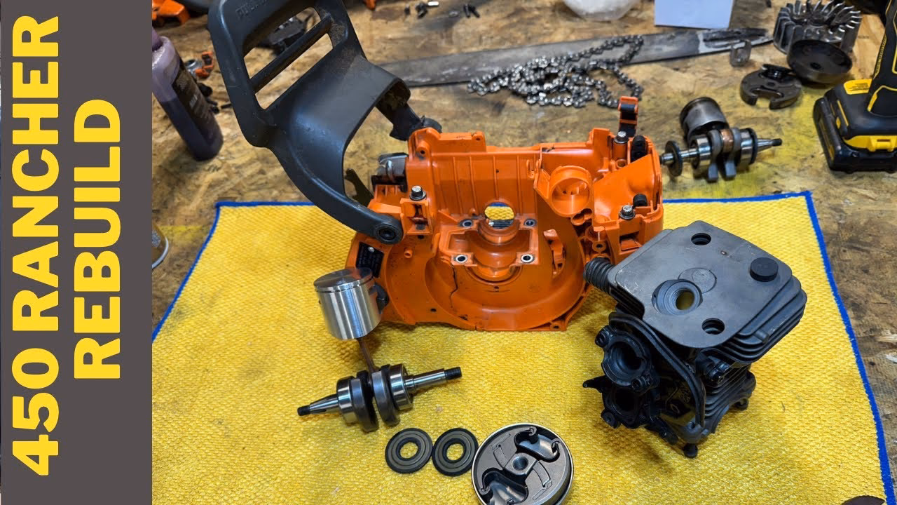 How do you tune up a chainsaw?