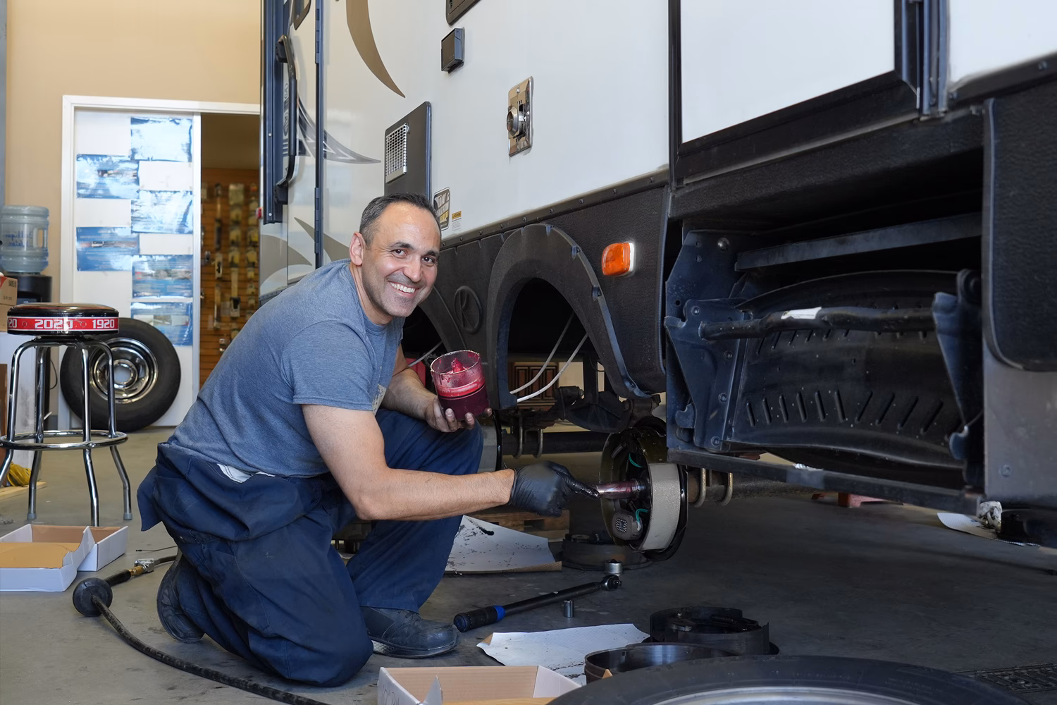 How to get RV Service Technician certification?