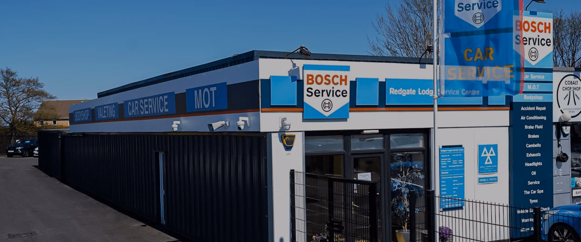 Is Redgate Lodge open or closed?