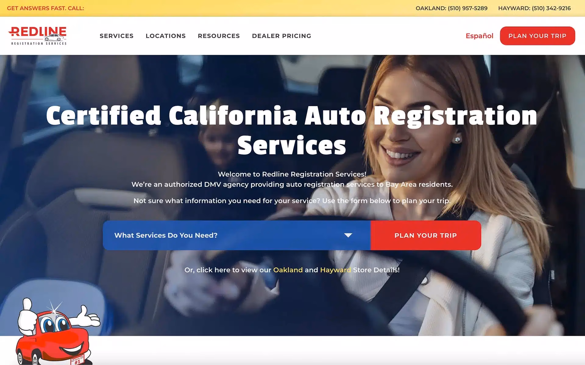 Are Redline registration services bonded?